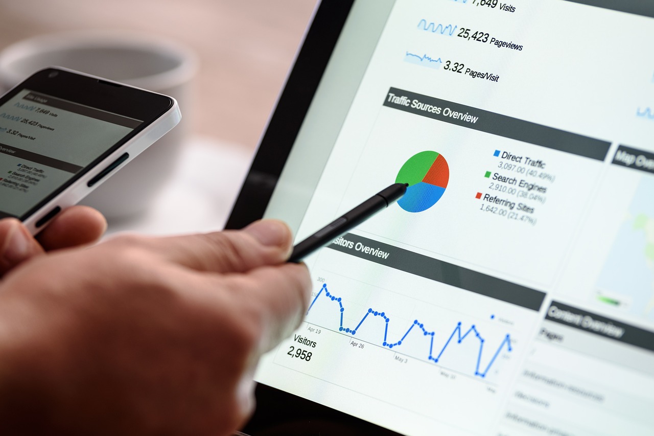 Laptop with SEO analysis